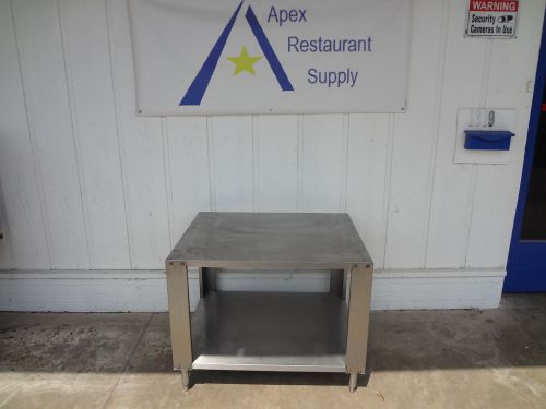 Stainless steel work table heavy duty. 40x32x32 #1087