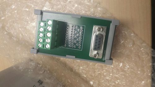 Altech interface module 5745.2 sd-f9 female 9pt connector-to-wire din rail mount for sale