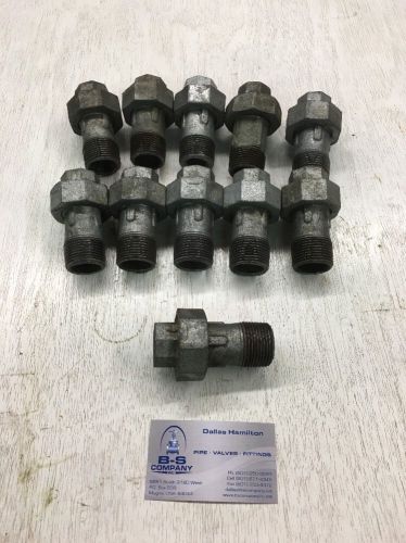 New - 3/4&#034; X 1&#034; X 3/4&#034; Circulating Boiler Coupling, Galvanized Iron