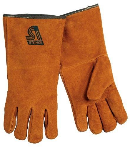 Steiner 2119C-S Kevlar Side Split Cowhide Leather Welding Gloves, Small