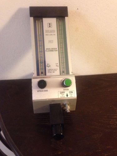 Belmed Flowmeter Nitrous Unit Model 5000 With Mount Laughing Gas
