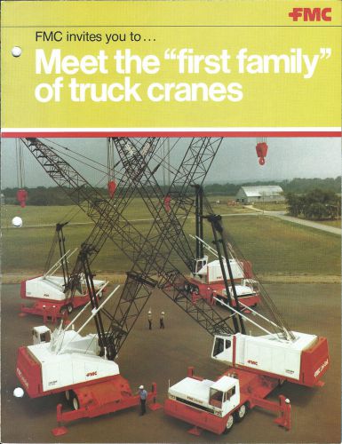 Equipment Brochure - Link-Belt - First Family - Truck Cranes (E3108)