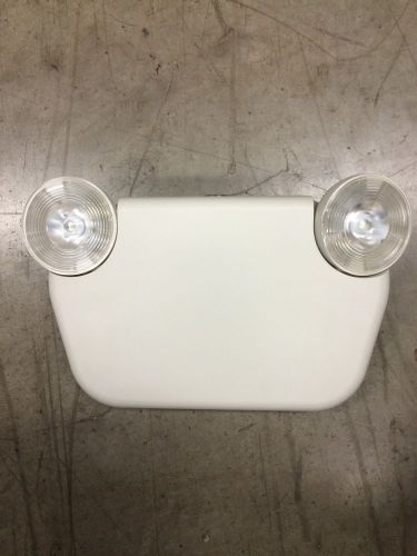 Mini two headed economy emergency exit light fixture 2 led heads ul 924 for sale
