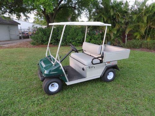 2012 club car carryall  turf 1 - 485 hrs. dump body gas engine yard golf cart for sale