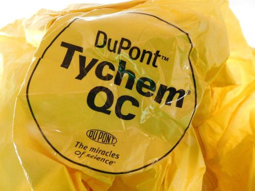 Dupont Tychem QC Fully Encapsulating Level B Suit Large, QC526BYLLG000600 /JC1/R