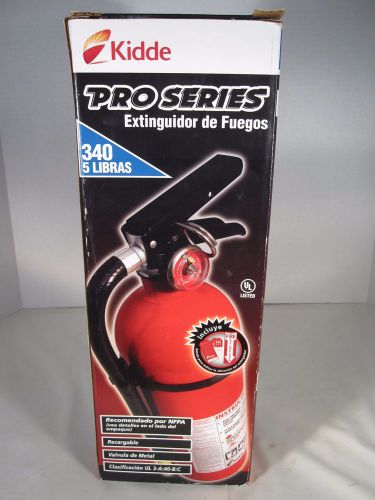Kidde fire extinguisher - pro 340 consumer fire extinguisher 5 lbs abc for sale