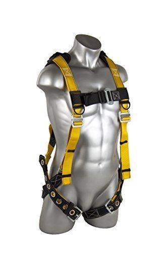 Guardian fall protection 11166 xl-xxl seraph universal harness with leg tongue for sale