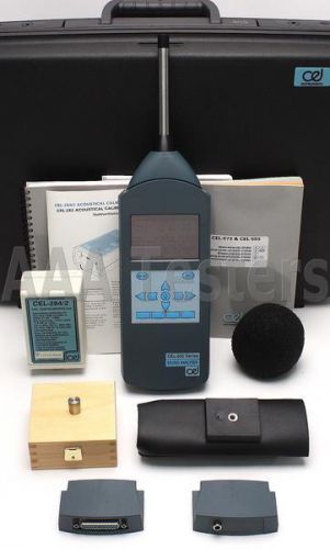 Casella cel-573c1 real time sound analyzer w/ cel-500 module cel-573 cel 573 500 for sale