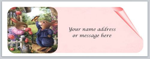 30 Personalized Return Address Labels Mouse Family Buy 3 get 1 free (bo810)