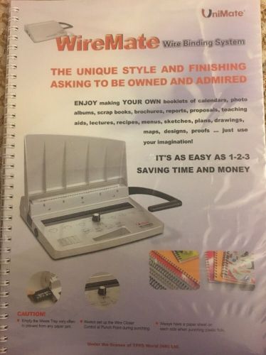 WireMate Wire Binding System: Brand New In Box