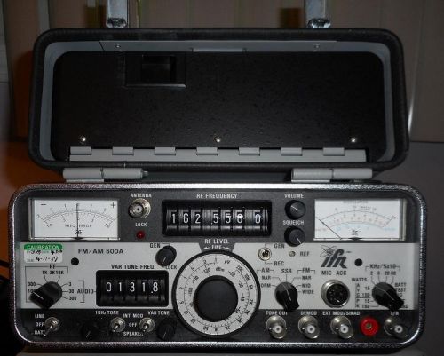 Ifr fm/am 500a communications service monitor professionally calibrated for sale