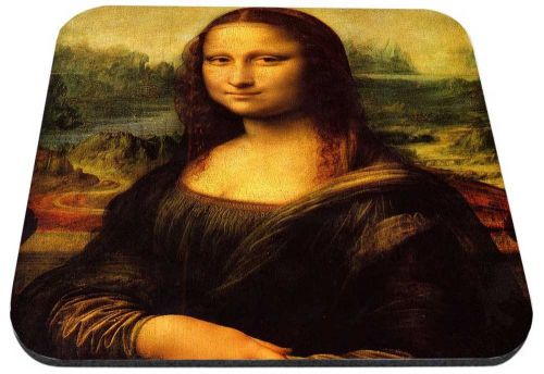Mona Lisa Design Mouse Mouse Pad