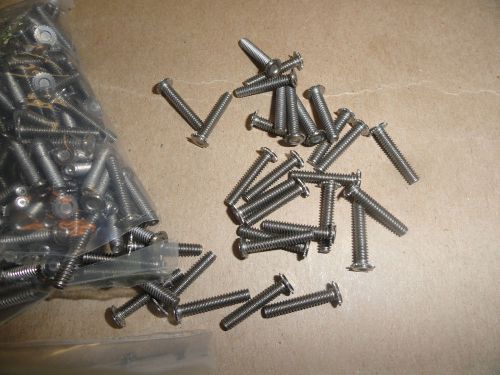 6-32 x 3/4&#034; long stainless steel concealed head threaded studs, chc-632-12 for sale