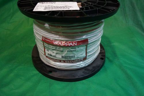 Tappan P4065 18/6C 18 AWG Sound/Security CMP White Cable, 1000 Ft.
