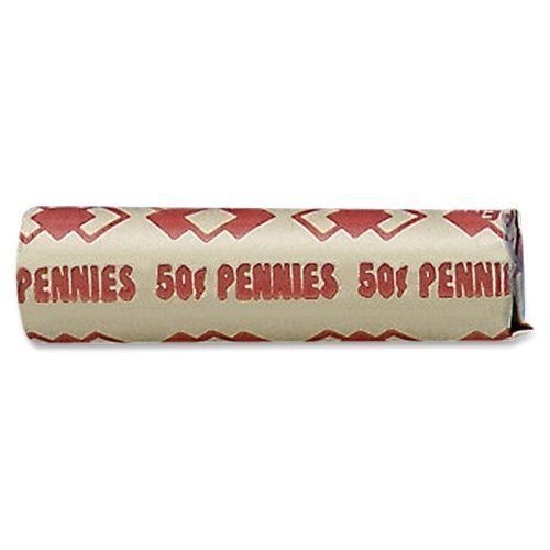 Pm Securit Pennies Tubular Coin Cartridge - 1000 Wrap[s] - Sturdy, Pre-formed,
