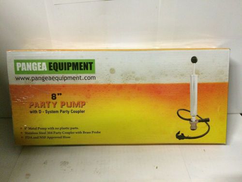 Pangea Equipment 8&#034; Party Pump with D System Party Coupler