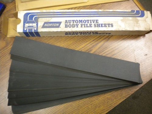 AUTOMOTIVE BODY FILE SHEETS 2-3/4&#034;X17-1/2&#034; 280-A GRIT WET/DRY SAND SHEETS