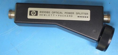 Agilent HP 81010BS Optical Power Splitter