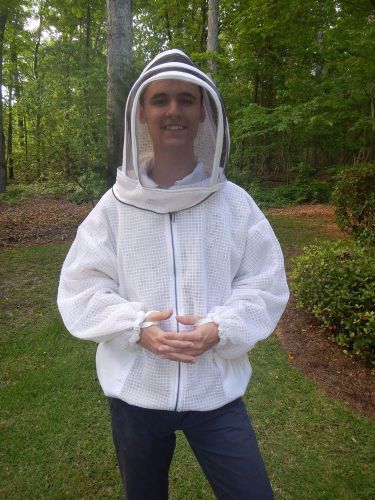 Fully Ventilated Beekeeping Jacket w/Hood / SIZE 3X-LARGE / Outstanding Quality