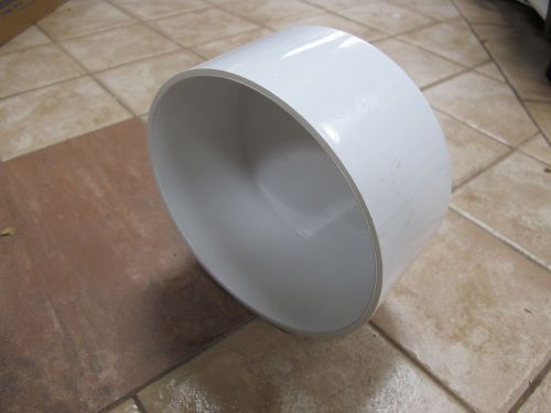Normandy pvc 6 inch drain &amp; sewer hub end cap plumbing 6&#034; drain fitting v-1406 for sale