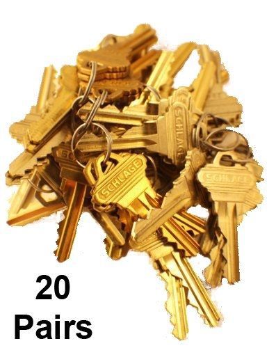 Schlage Lock Company Schlage Original Factory Precut Keys (5 pin - C Keyway - 20