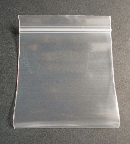 100 Clear Plastic 2x2 Small Poly Baggies 2.5 mm Rave 2020 Tiny Ziplock Dime Bag