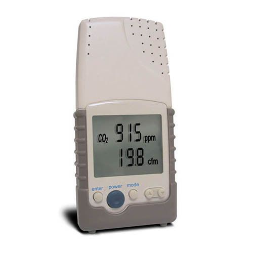 Telaire 7001D Standard CO2/Temperature Monitor w/ built-in RH &amp; Datalogger