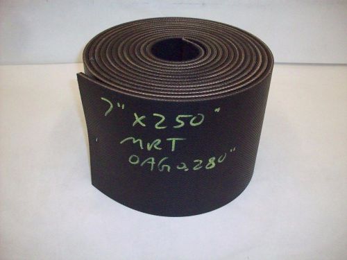 7&#034; x 250&#034; Conveyor rubber incline flat flexco belt lacer round baler repair