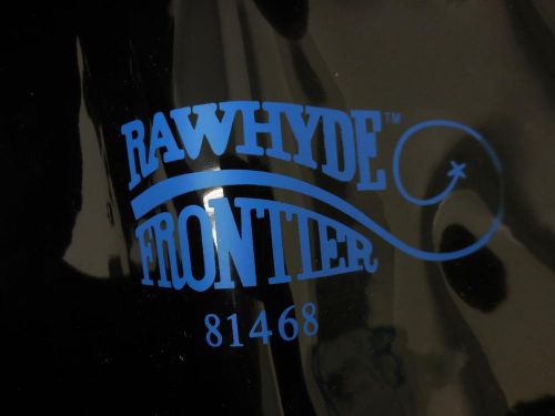 New rawhyde frontier 81468 welding screen 6x8 16mil pvc in black for sale