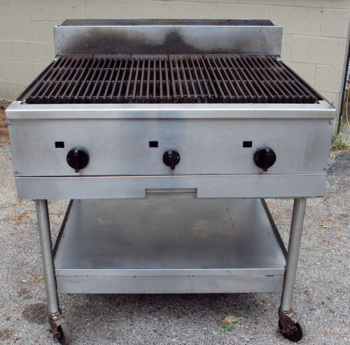 36 Inch Natural Gas Charbroiler
