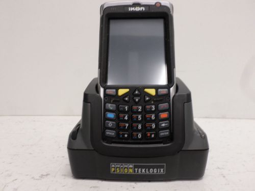 Psion Teklogix IKON 7505 Handheld Computer with Docking Station and Battery