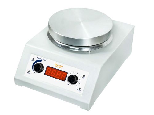 New magnetic stirrer digital aluminum round top hotplate mixer to 350°c sydney for sale
