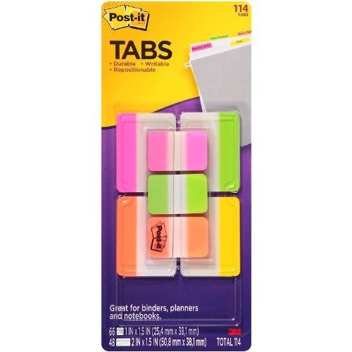 Post-it Tabs Variety Pack