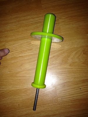 Spin it off magnetic black sand separator small green - new for sale
