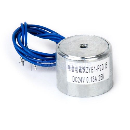 2.5kg dc 24v zye1-p20/15 electric lifting magnet solenoid electromagnet 20mm for sale