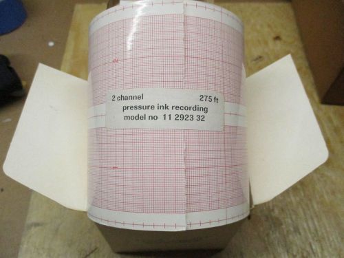 Gould Accuchart Model no 11 2923 32 pressure ink recording 275ft 2 rolls