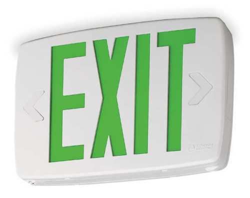 Exit Sign, Acuity Lithonia, LQM S W 3 G 120/277 M6