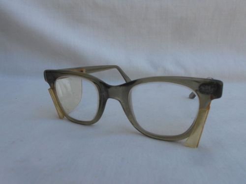 Vintage Industrial Factory Safety Work Eyeglasses Protective Glasses