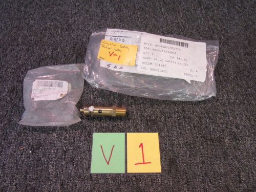 KINGSTON MO7SS SAFETY RELIEF VALVE 1/2&#034; NPT MILITARY TRUCK CRANE 150 PSI NEW