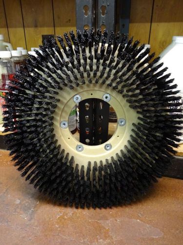 Mailsh, 20&#034; Black Stripping Rotary Brush 80 Grit (Used)