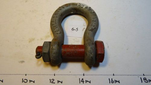 SHACKLE, CLEVIS, 3/4&#034;, MADE IN THE U. S. A.