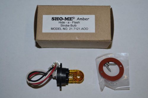 Show-me amber strobe lamp p/n 21.7121.aoo for sale
