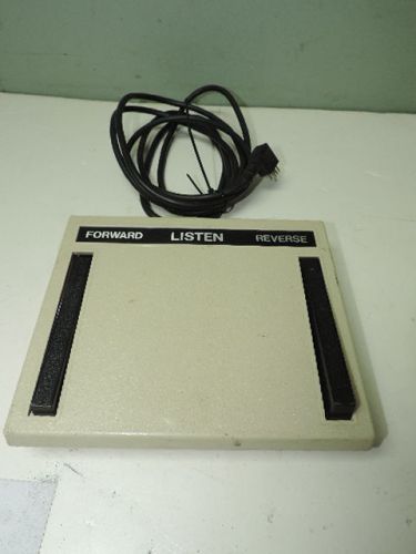 Harris Lanier LX-055-5 Foot Pedal Controller for TRANSCRIBER Dictation Machine