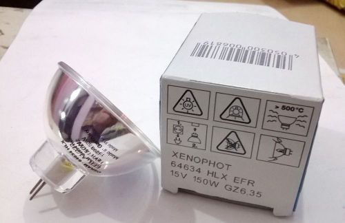 Osram halogen optic bulb -15v-150w- xenophot- gz6.35 -fiber optic light source for sale