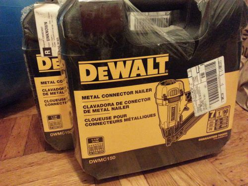Dewalt metal connector nailer dwmc150 for sale
