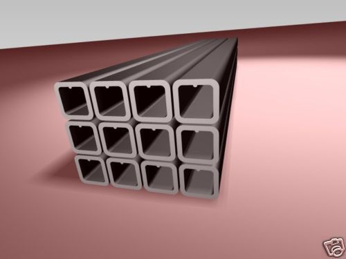 2.5&#034;x 2.5&#034;x 1/4&#034;wall x12&#034; square steel tube for sale