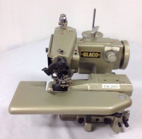 Vintage Glaco Model 90 CM-200s, TSMD Blind Stitch Industrial Sewing Machine