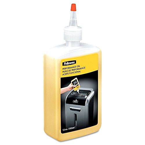 Fellowes Powershred Performance Shredder Oil, 12 oz. Extended Nozzle Bottle (352