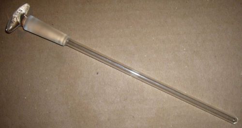 Mercury manometer tube with 14/35 stopcock joint - tube only no reservoir for sale