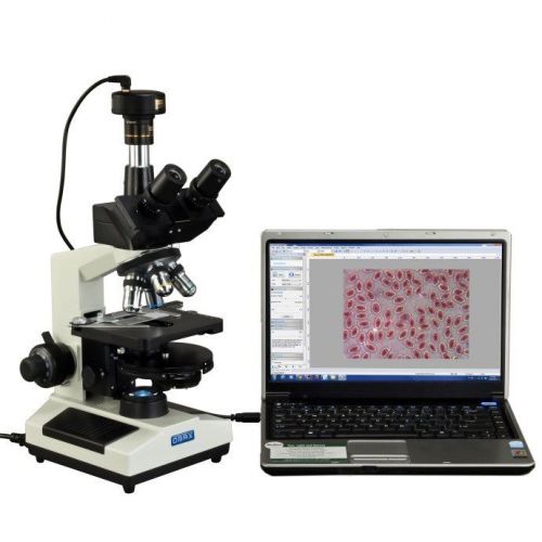 Omax 10mp digital phase contrast trinocular laboratory led microscope 40x-2500x for sale